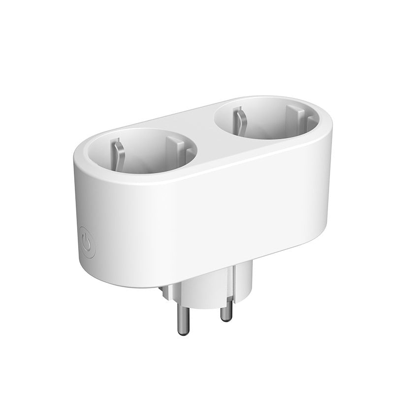 Graffiti European Standard 16A Smart WiFi Plug 2-in-1 Power