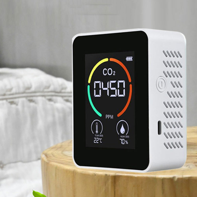 CO2 Detector Six-in-one Carbon Dioxide Concentration Temperature Detection