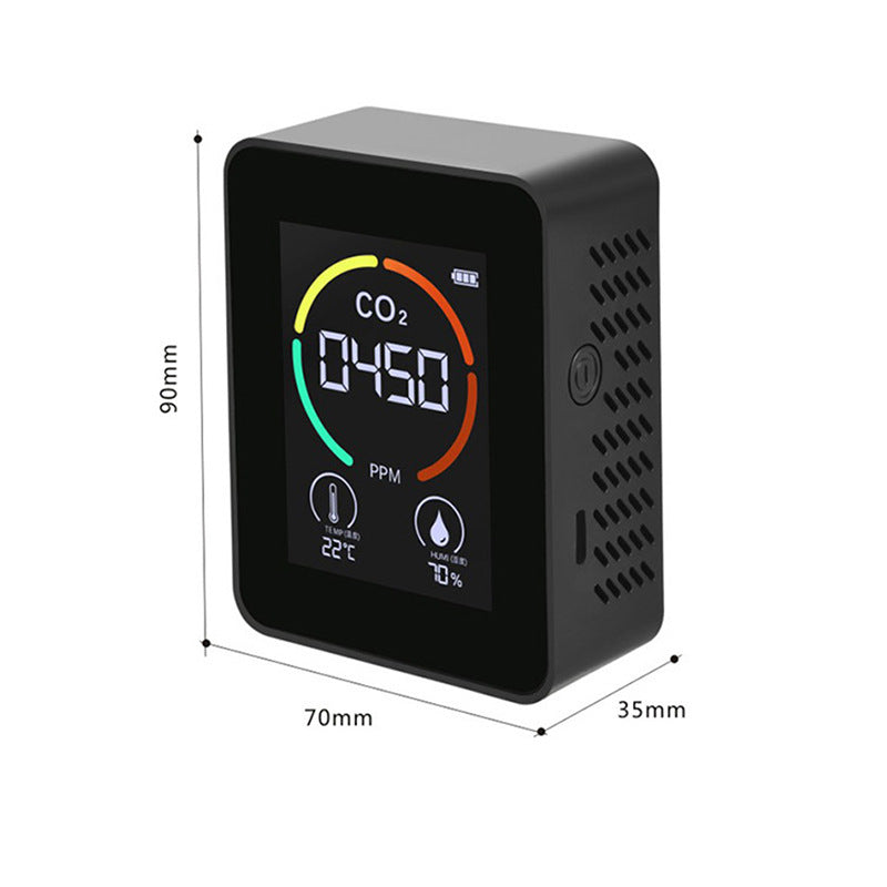 CO2 Detector Six-in-one Carbon Dioxide Concentration Temperature Detection